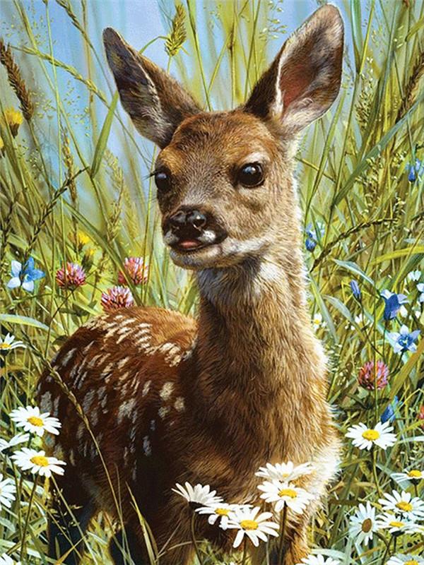 5D Diamond Painting Deer Picture Of Rhinestone New Arrival Diamond Embroidery Animal Diamond Mosaic Handicraft Home Decor