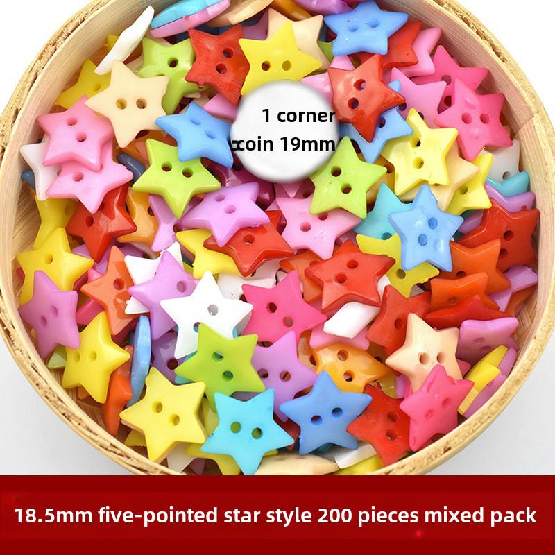 Children's DIY Colorful Button Painting Kit - Creative Love Bear Design for Kindergartens
