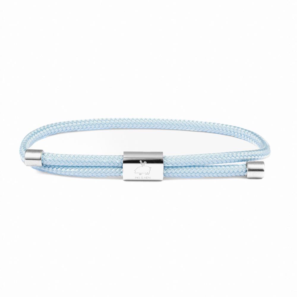 Pig&Hen (Women'S) Little Louise Bracelet - Arctic Blue X Silver