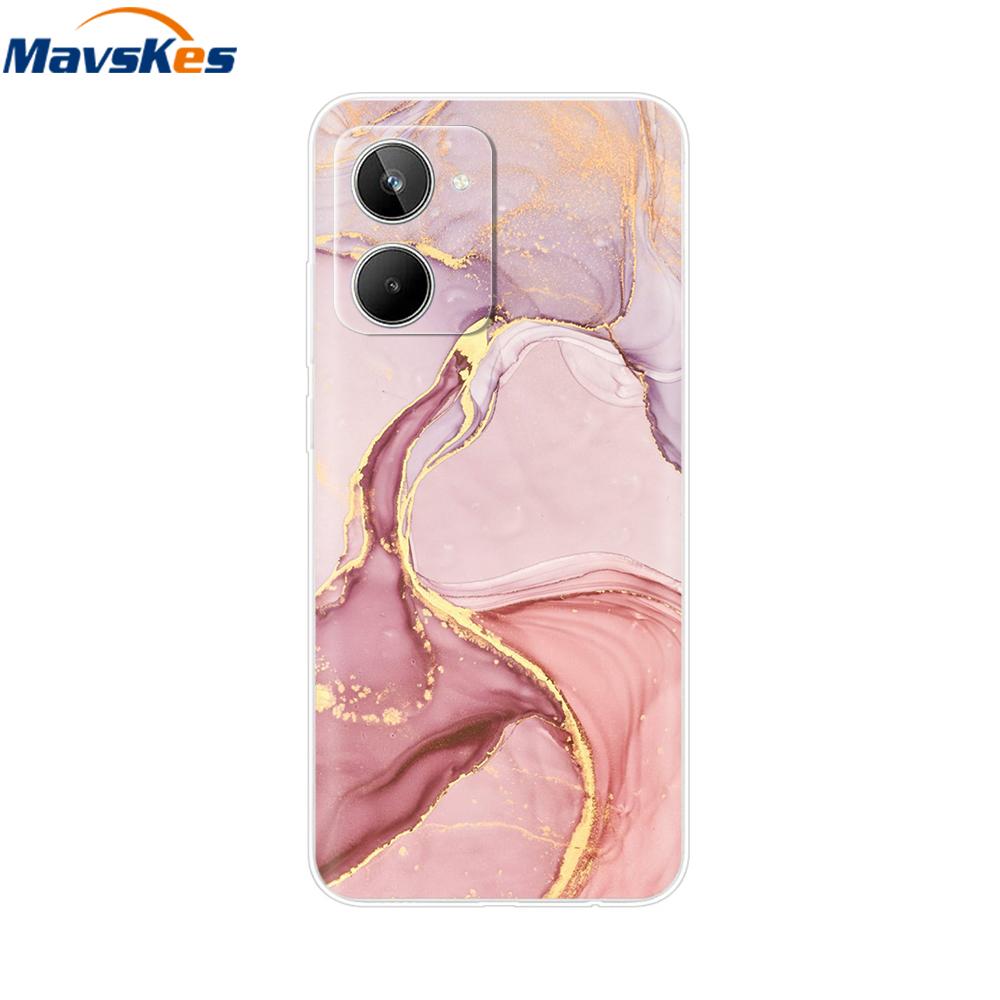 For Realme 10 Case Soft Transparent Back Cover Cases For OPPO Realme 10 4G Realme10 Silicone Bumper Phone Fundas Bags 6.4inch