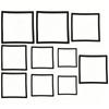 Set of 5 Water Floating Plant Holders Rings Fish Feeding Rings Square Round for FishTanks Plant Cultivation Supplies