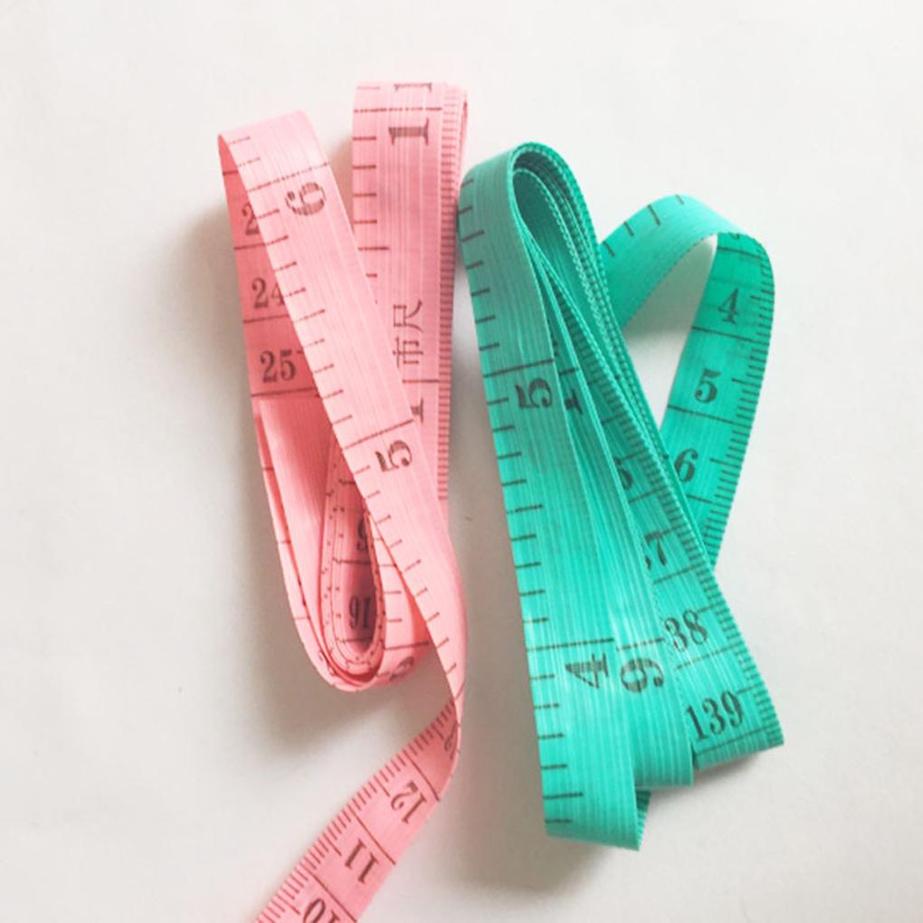 3pcs 150cm/60inch Soft Rulers Measuring Tape Man-carried Sewing Tailor Accessories Wear-resistant Plastic Measurement Tool