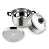 COOKER KING 304 Stainless Steel Hat-Shaped Steamer Pot
