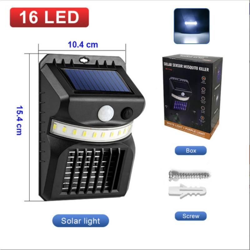 Wall Solar Led Mosquito Killing Light Intelligent Sensing Outdoor Courtyard Lamp