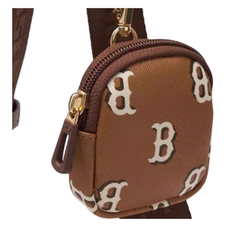 New MLB Artificial Leather Crossbody Bag Unisex Multicolor 7ACRM084N-084