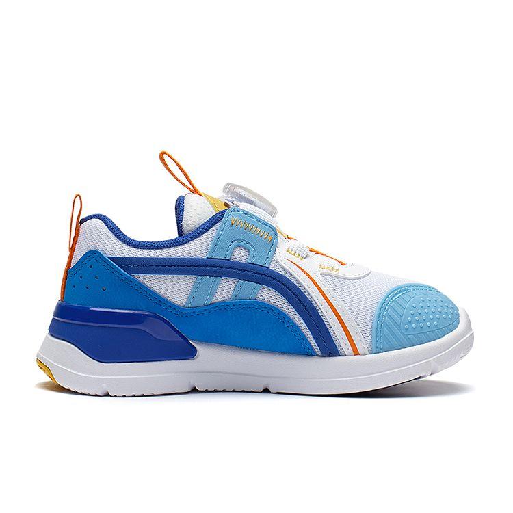 Li Ning Kids Shock Absorption Rebound Color Block Low Top Casual Shoes Kids Casual Shoes YKNT004-5