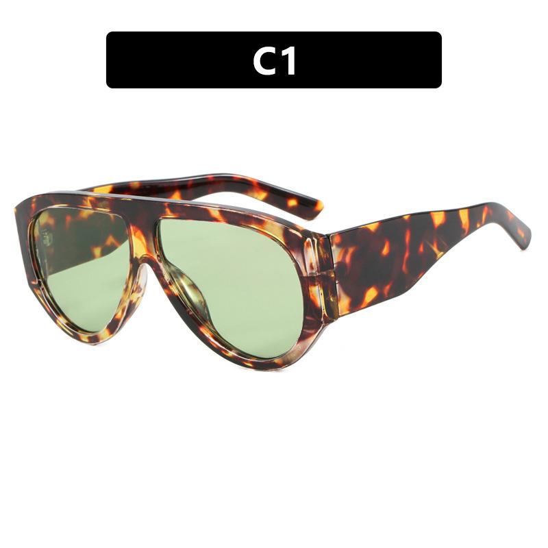 Ins Internet celebrity European and American women's sunglasses fashion sunglasses new high-end personalized sunglasses