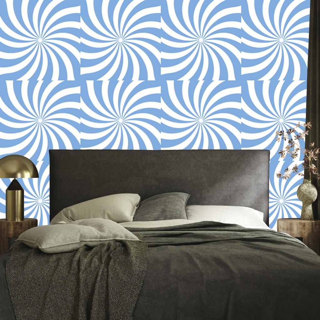 Hippie Wallpaper Azure Background, Azure Background for Living Room and Bedroom 50x1000