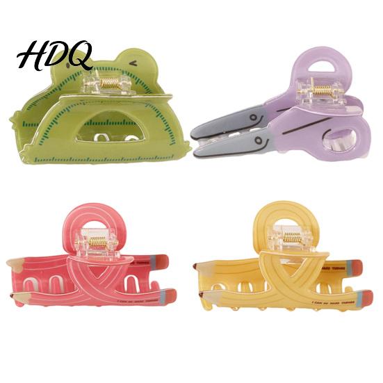 Anti-slip Hair Claw Thick Built-in Spring Claw Transparent Soft Acrylic Shower