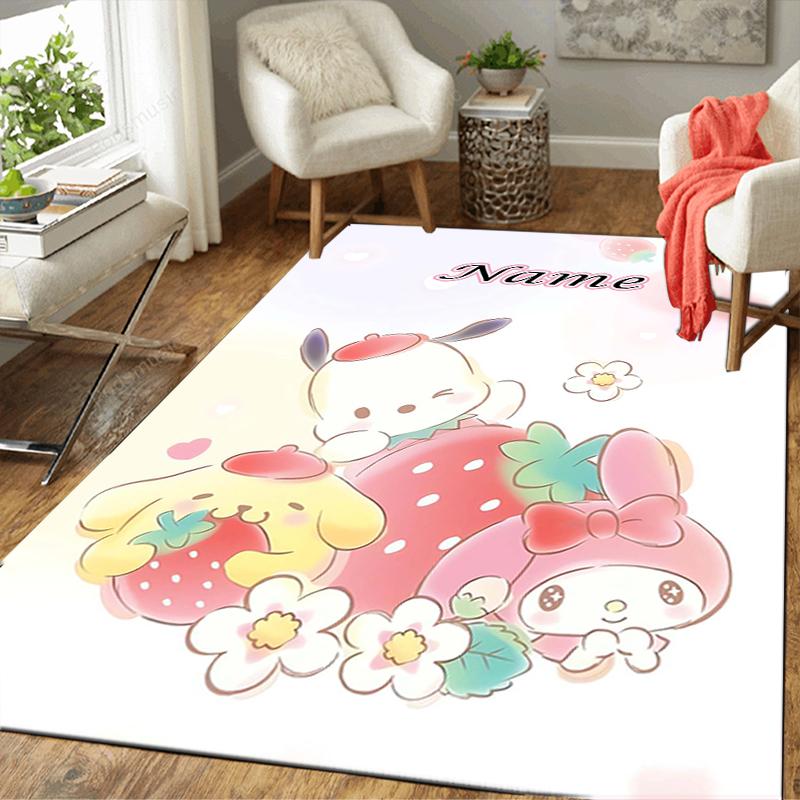 Custom 1Pc Hello Kitty Fantasy Night Rug Office Carpet Indoor Outdoor Entrance Doormat Nonslip Soft And Comfortable Living Room D2915296