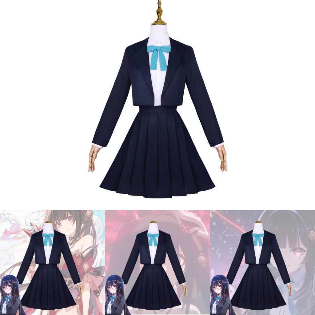 Cute Flower Fire Cosplay Outfit With Accessories And Wig For Game Anime Role Play