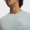 Under Armour Sports Crew Neck Pullover Short Sleeve T-Shirt Men tops 1383973-477