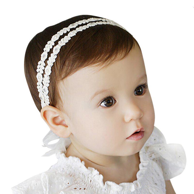 Infant Baby Girls Headwear Hair Elastic Bands Ribbon Children Headbands Accessories Hairband Headwrap
