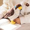 Realistic Eagle Plush Toy Soft Cuddly Children's Cognitive Prop Simulation Design