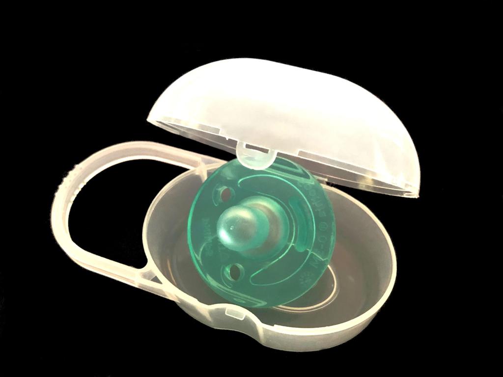 Philips Pacifier and Case Set (3-18 Months, Green)