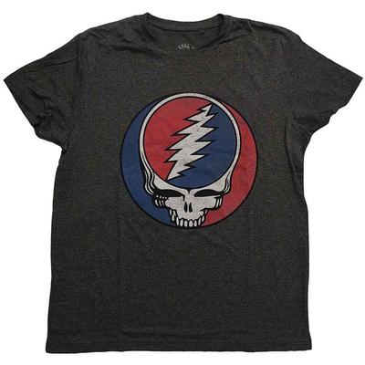Grateful Dead Steal Your Face Classic T-Shirt Black Grey New Unisex T-Shirt