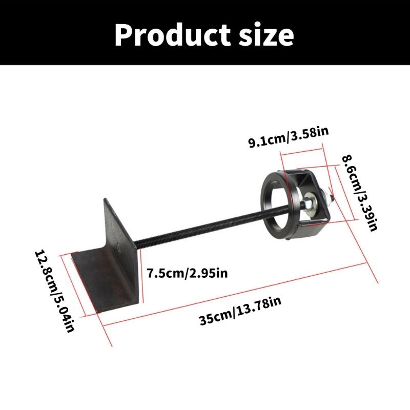 Clutch Compression Tool CCT510 Universal ATV UTV Snowmobile Maintainence Tools Metal Compression Tool Black