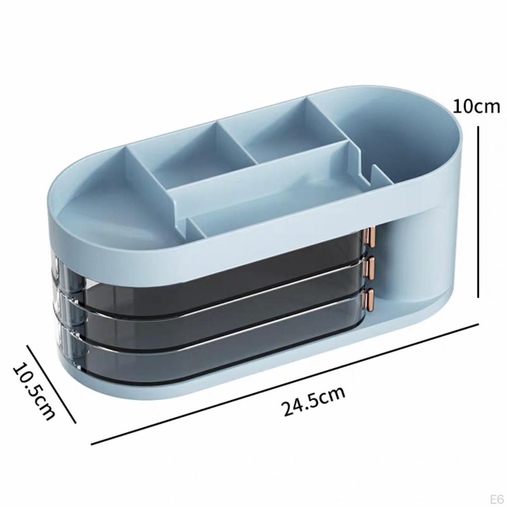 Organizér na stůl, Polička s přihrádkami, Organizér na toaletní stolek, Kancelářské potřeby, Organizéry