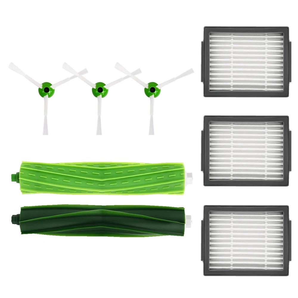 Dust Bag Main Side Brush HEPA Filter Part Compatible For iRobot Roomba E1 E6 E7 i1 i1+ i1 i1+ i6 i6+ i7 i7+ i8 i8+ Robot Vacuum