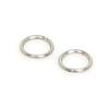 Nerezové ocelové otevřené kroužky pro DIY náušnice, náramky a doplňky