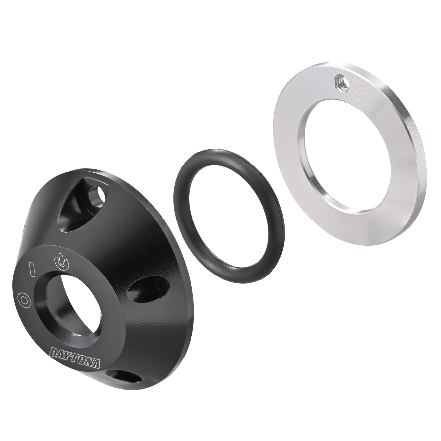 

Daytona 48103 Крышка цилиндра ключа мотоцикла, Защита от царапин, Для Reble 250/500 (17-23) CL250/500 (23) Основной чехол для ключа чёрный