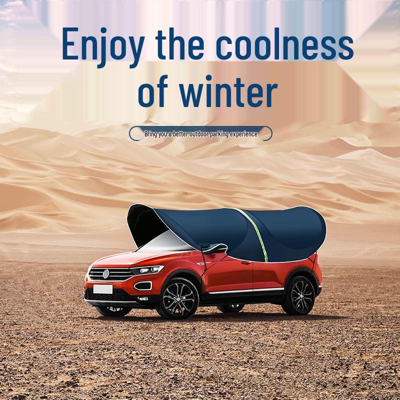 

Универсальный водонепроницаемый и теплоизоляционный чехол-шторка от солнца на крышу автомобиля One-Piece