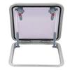 L450 W450mm Boat Porthole Hatch Window Push Out 90 Degree Opening Acrylic Glass Anti UV Waterproof Skylights Roof Window