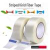 Weitian Invisible Strong Fiberglass Tape - Single-Sided Transparent Mesh, Wear & Tensile Resistant Adhesive