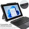 For Microsoft Surface Pro 10 Case Kickstand PC+TPU+Acryclic Tablet Cover with Shoulder Strap