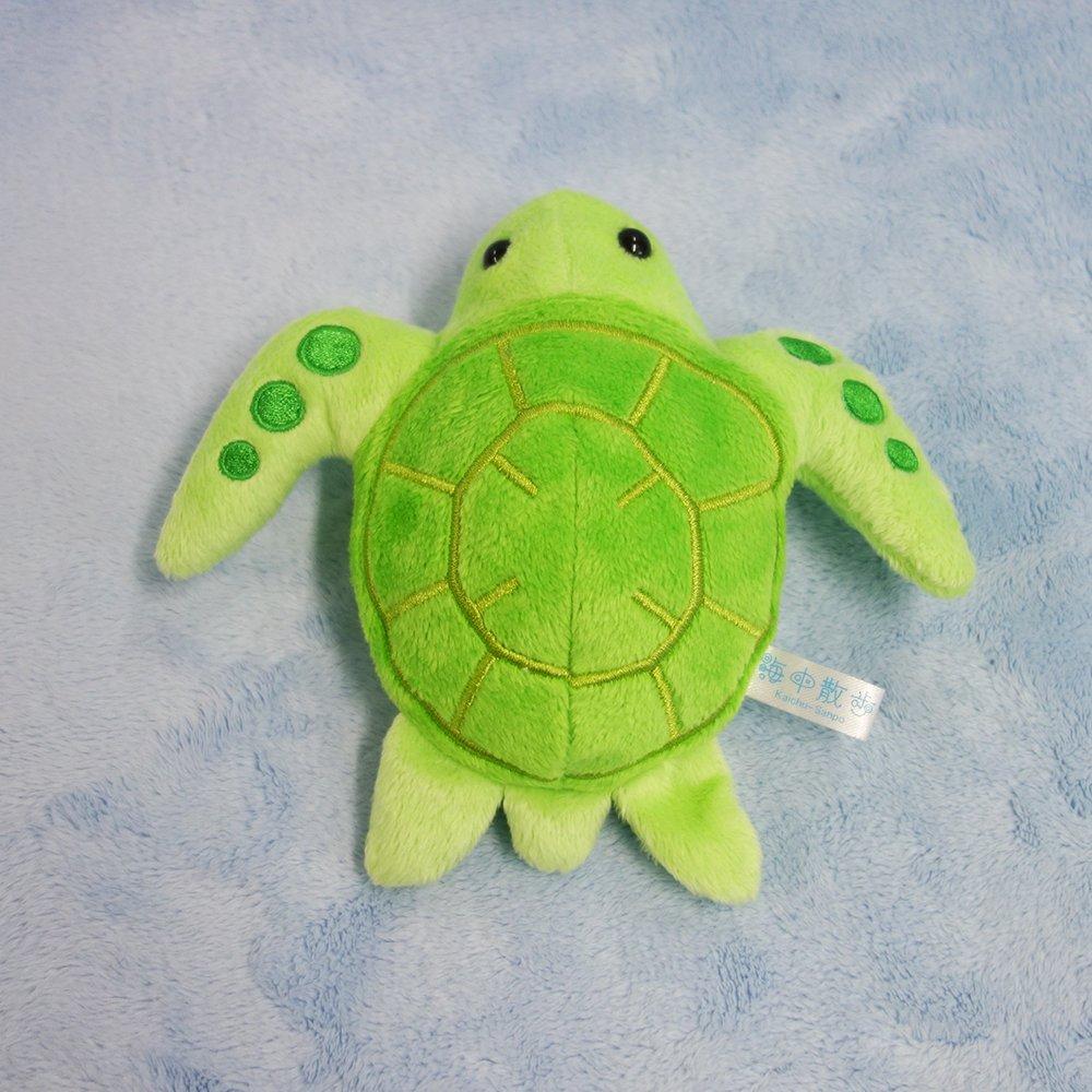 Underwater Walk Friend Beans Plush Toy Green Sea Turtle Total Length 15cm