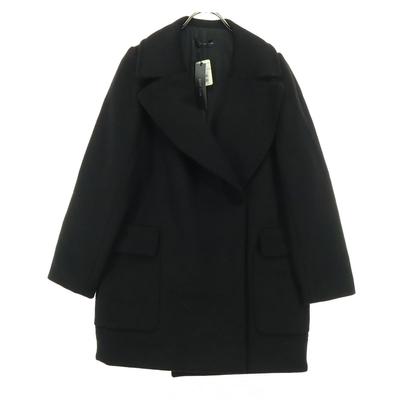 SCOTCLUB Langarm Wollmischung Chester-Mantel M schwarz Damen Gebraucht