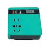 Battery Inverter 18V~21V to AC220V 100W Power Converter with 3xUSB Port and Charging Socket Plug Port LCD Display