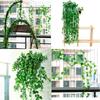 84 Feet Fake Foliage Garland Leaves Decoration Artificial Greenery Ivy Vine Plants for Home Decor Indoor Outdoors (84 Ft -Ivy Leaves)