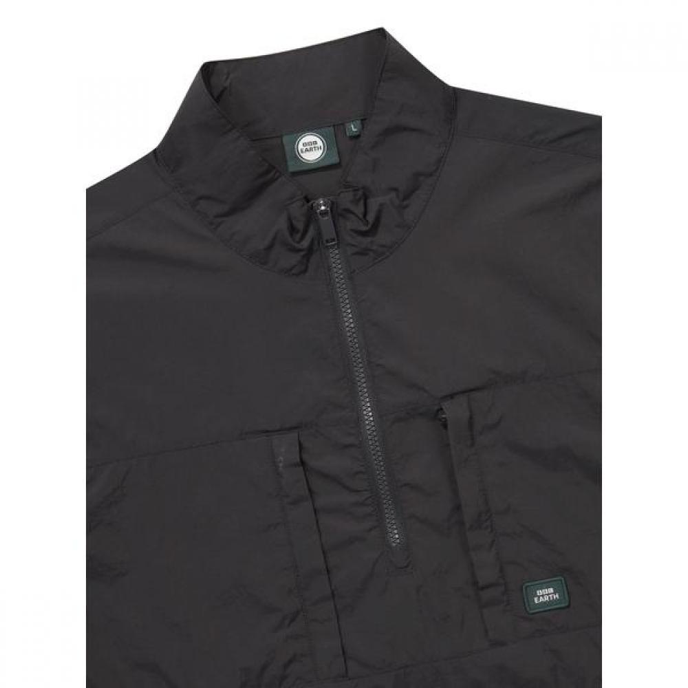Bbc Earth Utility Pocket Short Sleeve Anorak  Charcoal 