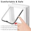 Cat Door 4 Way Locking Proof Pet Door For Interior Doors Cabinet Garage Doors 2Pc