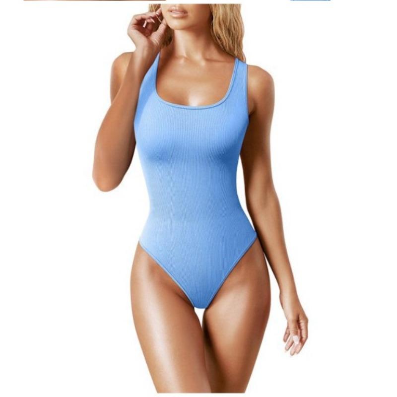 Summer Women's U-Neck Sleeveless Vest Tights