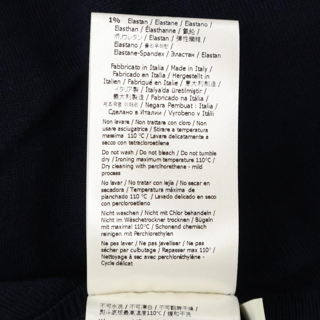 FENDI Navy FZDB93 A0EZ 23-year-old knit dress 40 NavyUsed