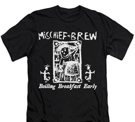 

Mischief Brew T-Shirt,Boiling breakfast early Indie Rock Punk Gothic Unisex tee M