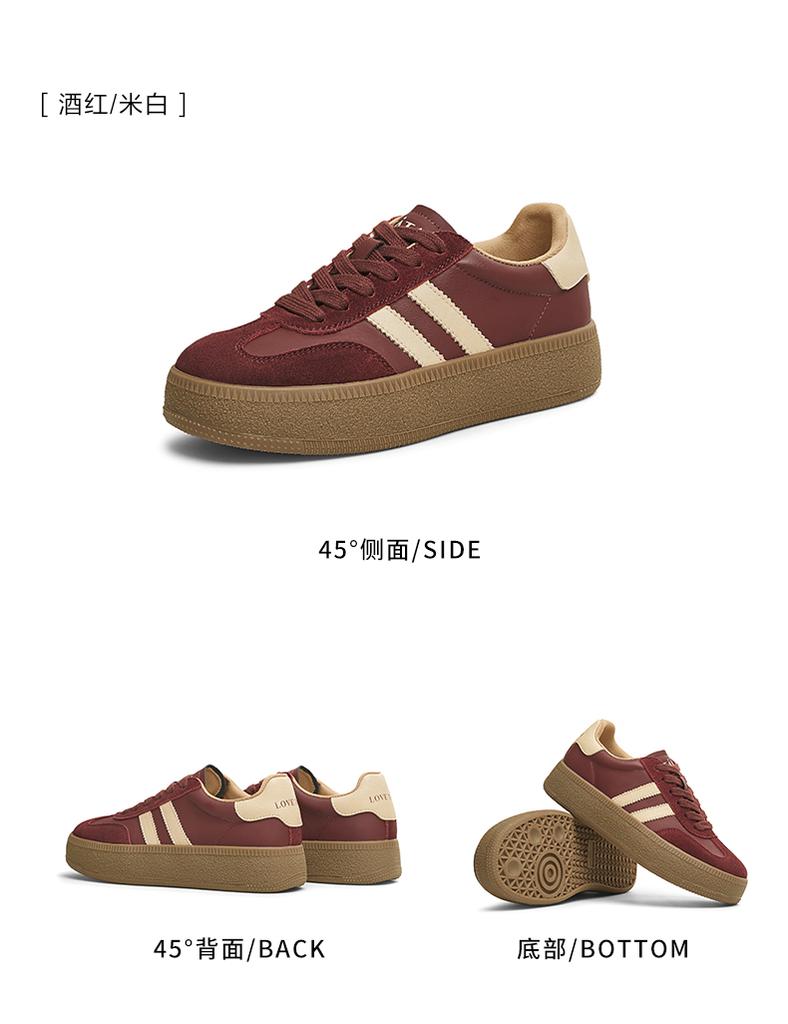 TATA/She 2025 Autumn Fashion Casual De Training Shoes Women's New Style WB401CM5