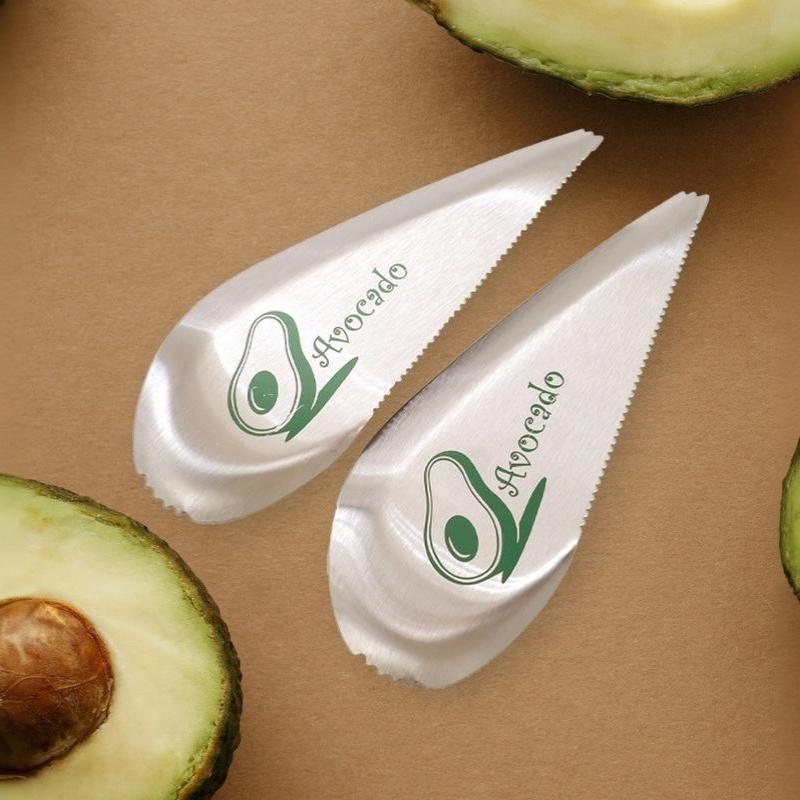 Stainless Steel Avocado Slicer Pitter Knife With Serrated Edge Easy To Clean For Home Kitchen Daily Fruit Prep Tasks