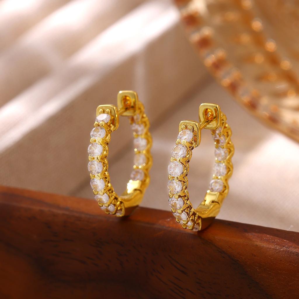 Starfish Drop Hoop Earrings For Women Gold Color Heart Cubic Zirconia Huggie Earring Delicate Beach Jewelry Her Gift Hoops