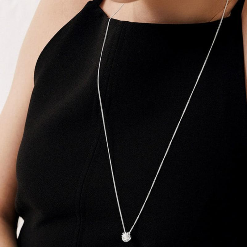 

TOU [Silver925] NC012 Thread Ball Necklace NONE