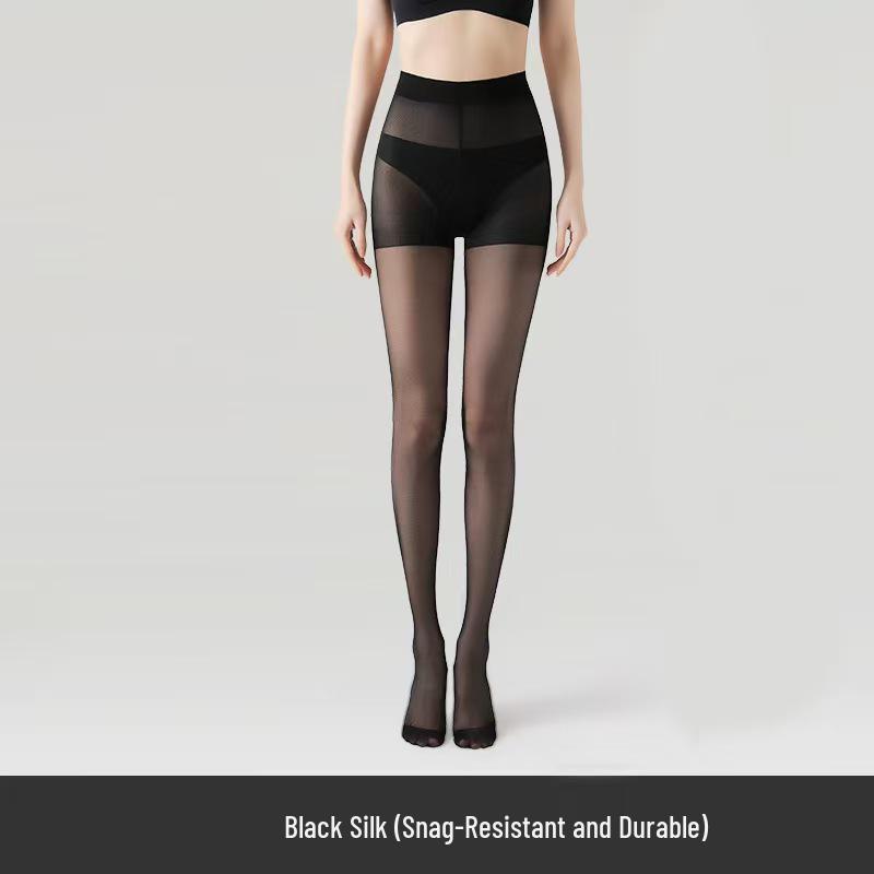 Individuell anpassbare Anti-Loch Dünne Samt Matte Strumpfhose in Übergröße für Damen - Nude Bein Look