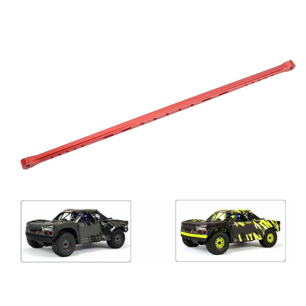 390mm Aluminum Alloy Center Brace Bar for   1Celsius7 Mojave 6s   RC Car Accessories