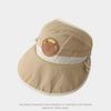 Kids Summer Sun Hat Quick - drying Wide Brim Adorable Dinosaur Pattern Open - top Fisherman Bucket Hat for Boys and Girls UV