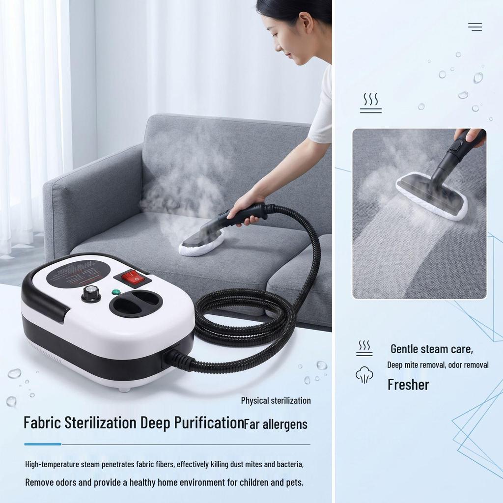 Multifunctional Portable High-Pressure Steam Cleaner for Home: Air Conditioner, Range Hood, and Kitchen Disinfection