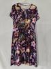 Frauen Lose Sommer Floral Vintage Sexy Rüschen Tasche Kleid