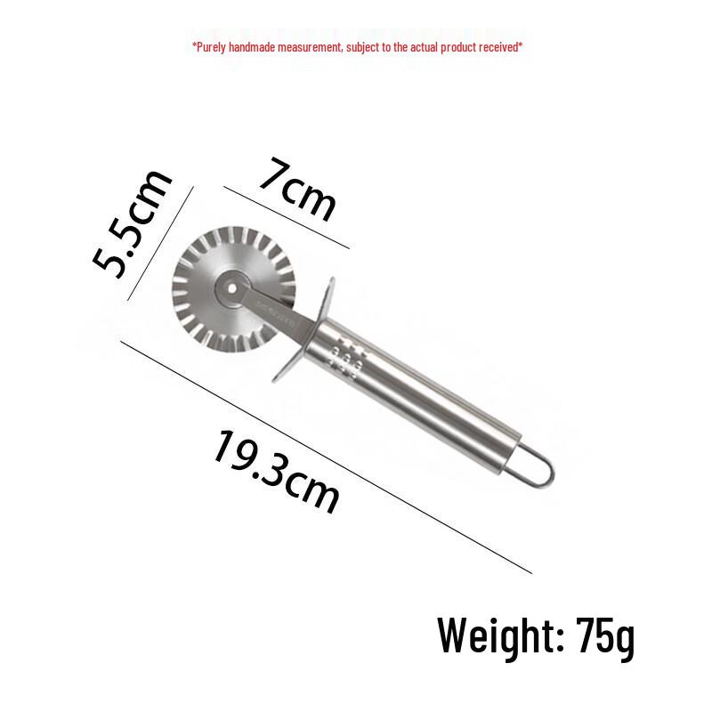 MDNG Stainless Steel Pizza Cutter Wheel Set