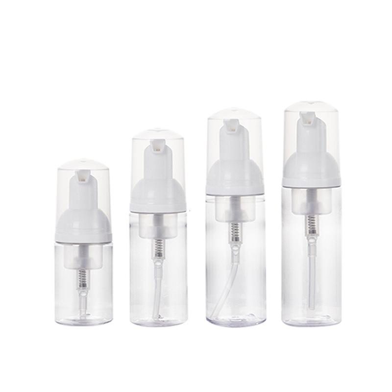 30/50/60ml Mousse Bottle Dispenser Foaming Soap Bottle Empty Plastic Mousse Facial Cleanser Pump Bottle Travel Shampoo Dispenser