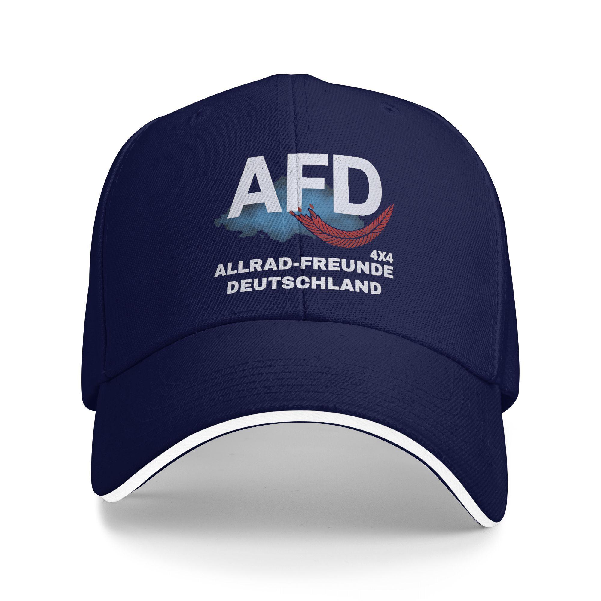 Alternative AFD Germany Baseball Cap Men Women Design Hip Hop Hats Summer Street Style Hiking Fishing Hot Sale Snapback Cap One Size